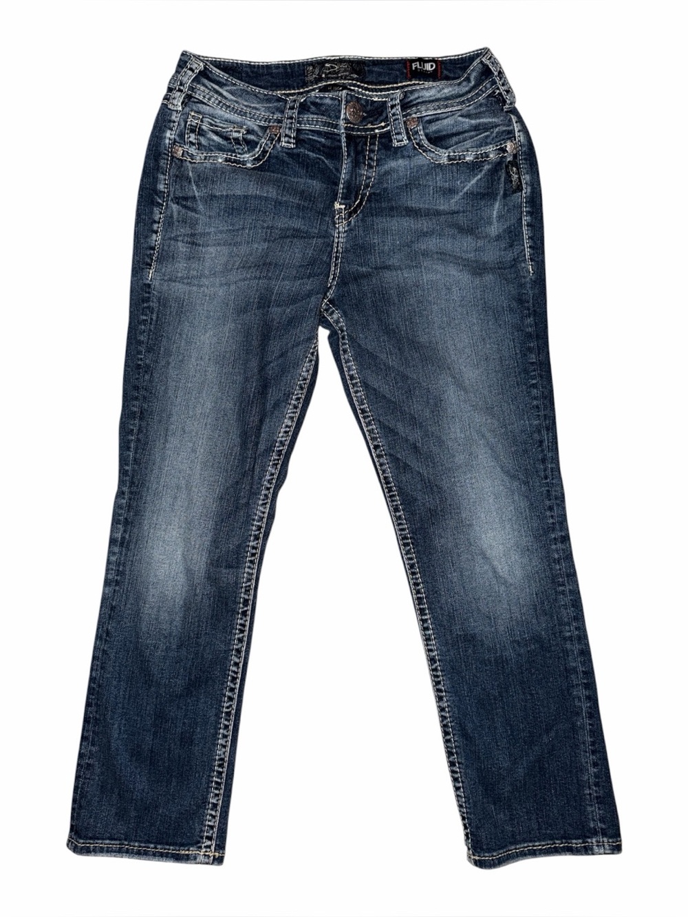 Silver Jeans Co. Suki High Capri Women’s Size 28 Coastal Minimalist